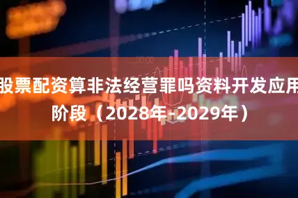 股票配资算非法经营罪吗资料开发应用阶段（2028年-2029年）